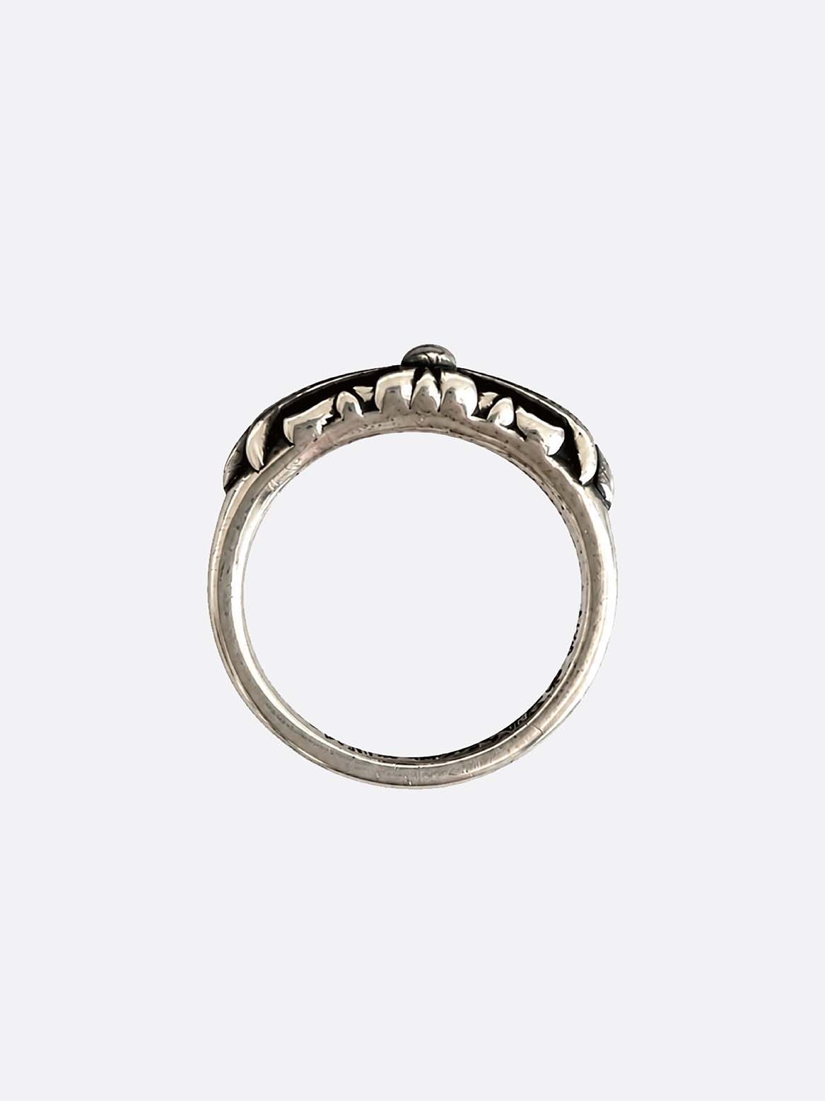 Baby Floral Cross Ring