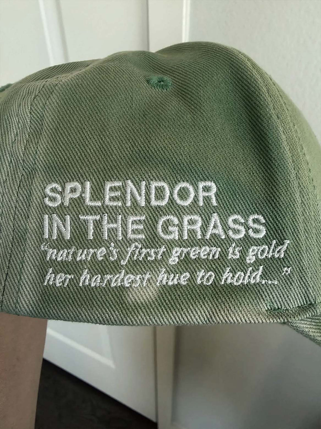 Saint Natalie Wood Hat Green