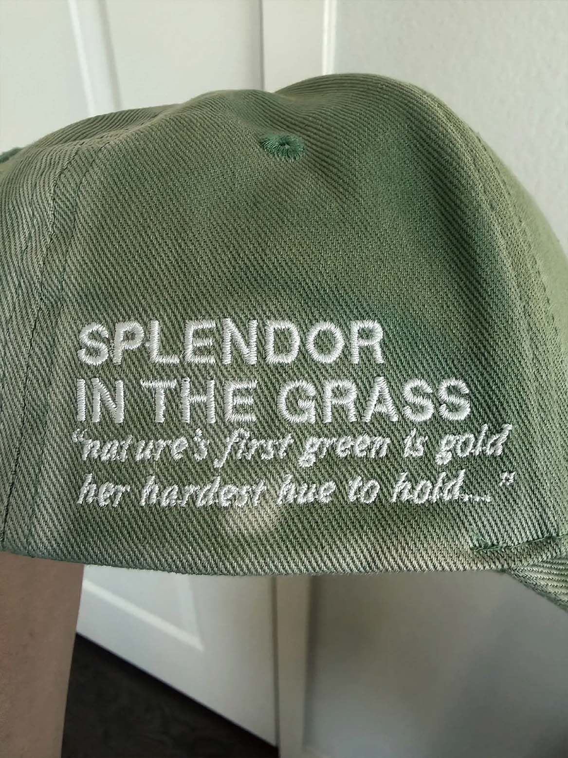 Saint Natalie Wood Hat Green