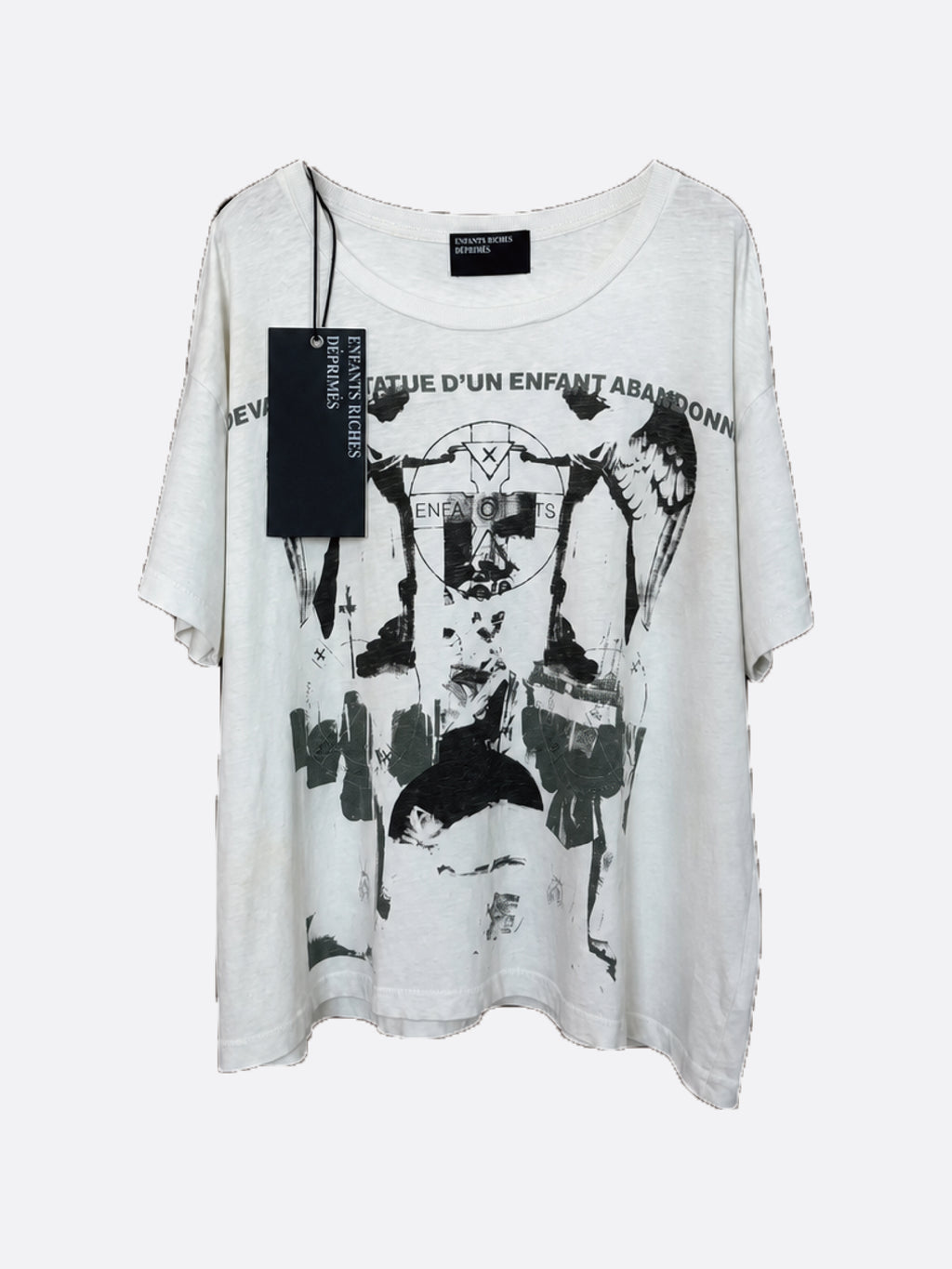 Nun Kicks Baby T-shirt Tee