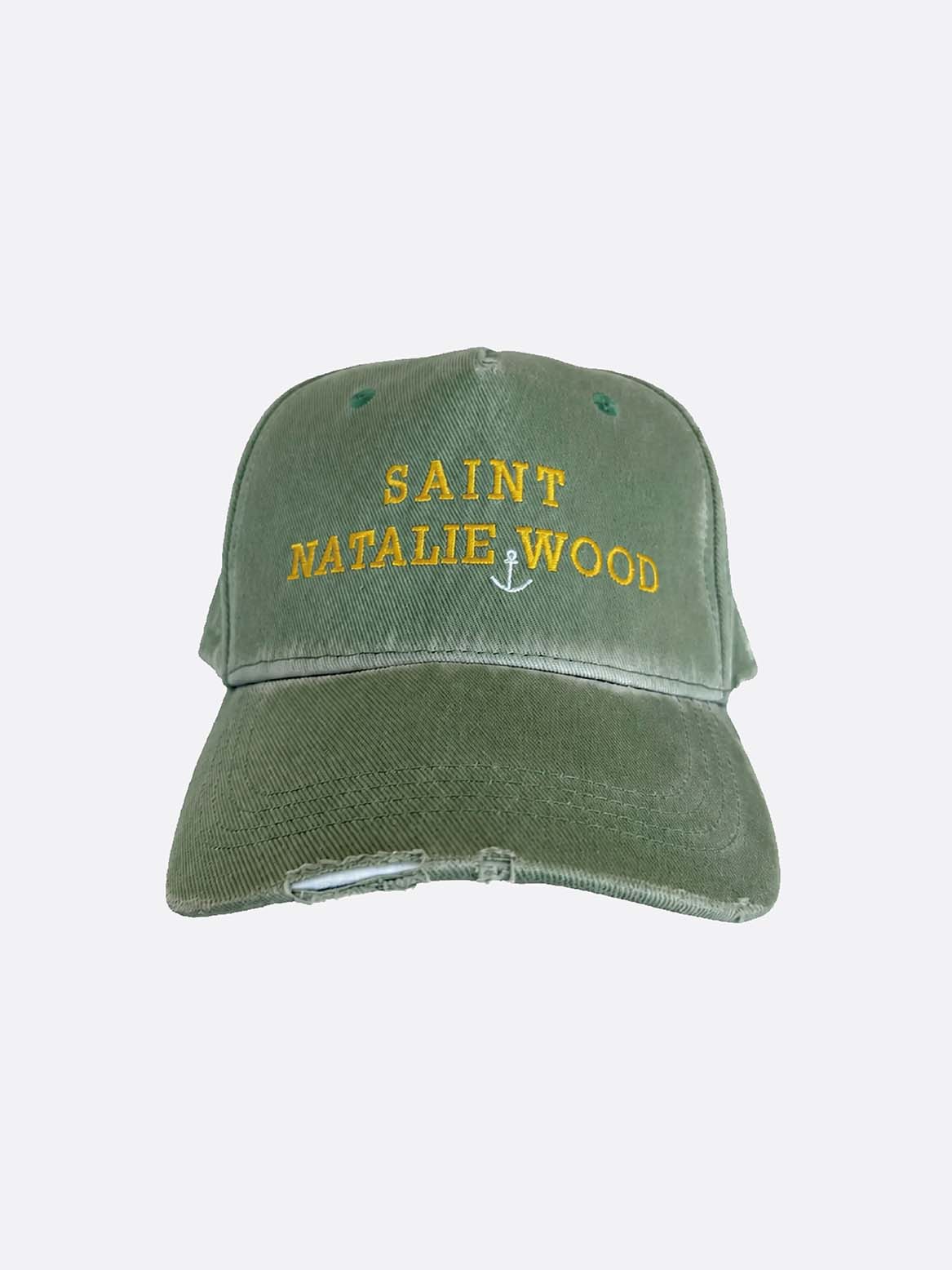 Saint Natalie Wood Hat Green
