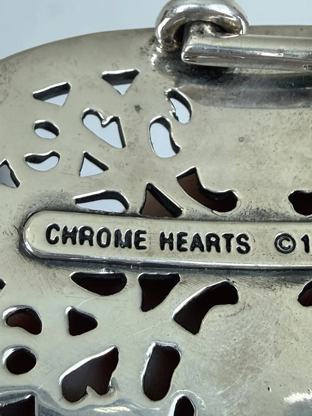 Oval Cross Belt Buckle