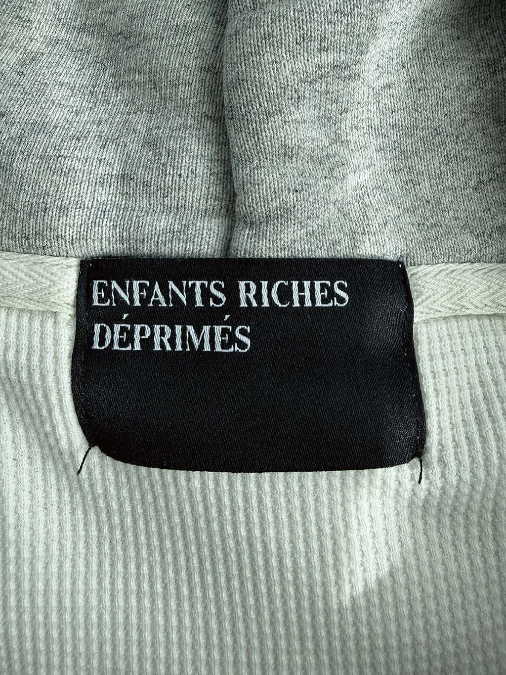 Grey Assemblage Zip Up Hoodie