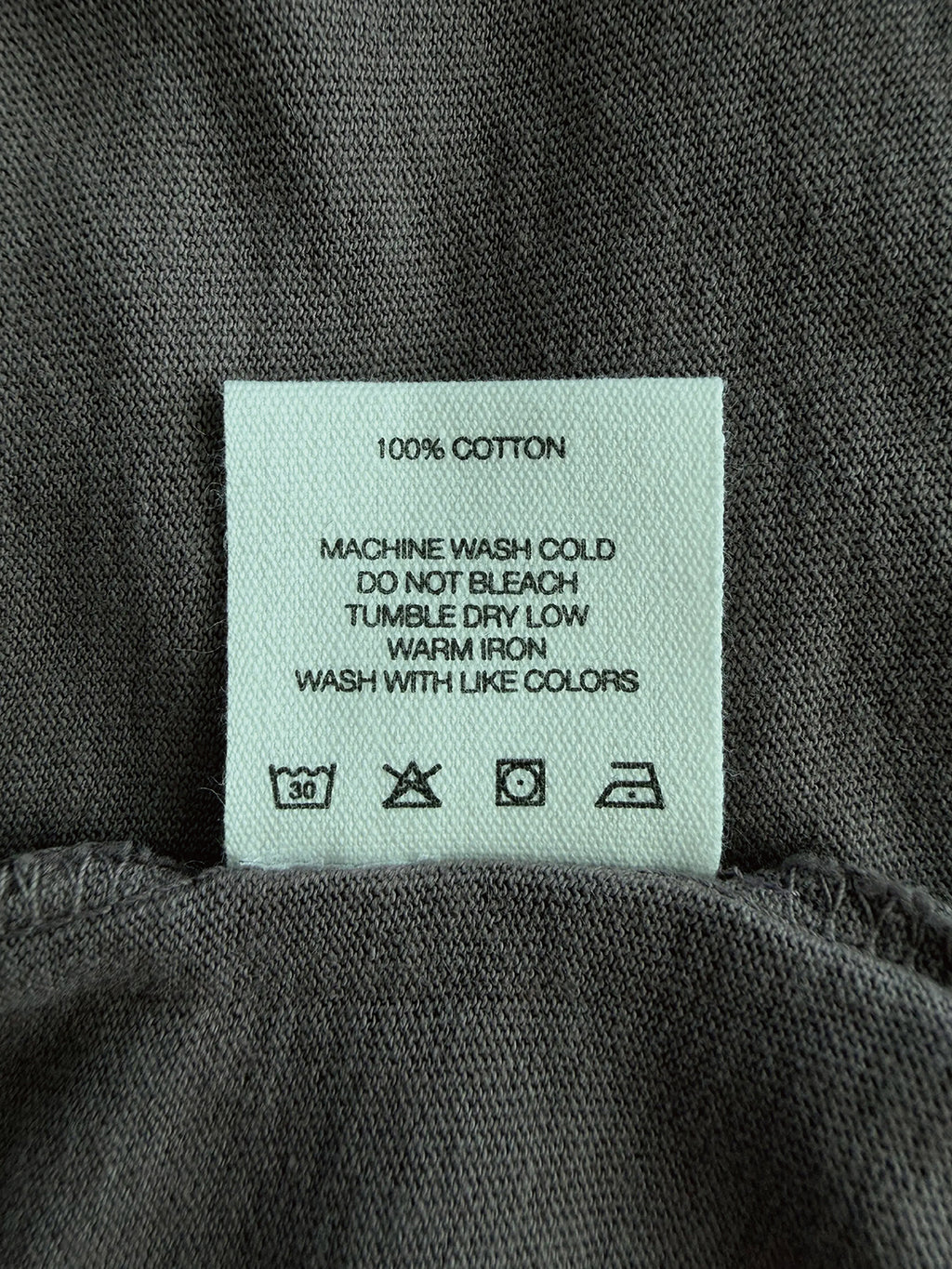 Brown Jersey Core Logo Tee T-Shirt