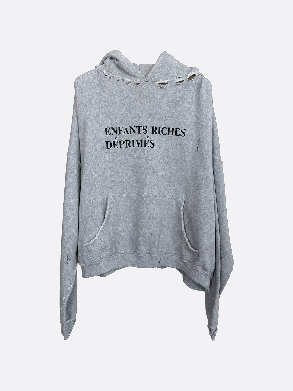 Paint Splatter Classic Logo Hoodie