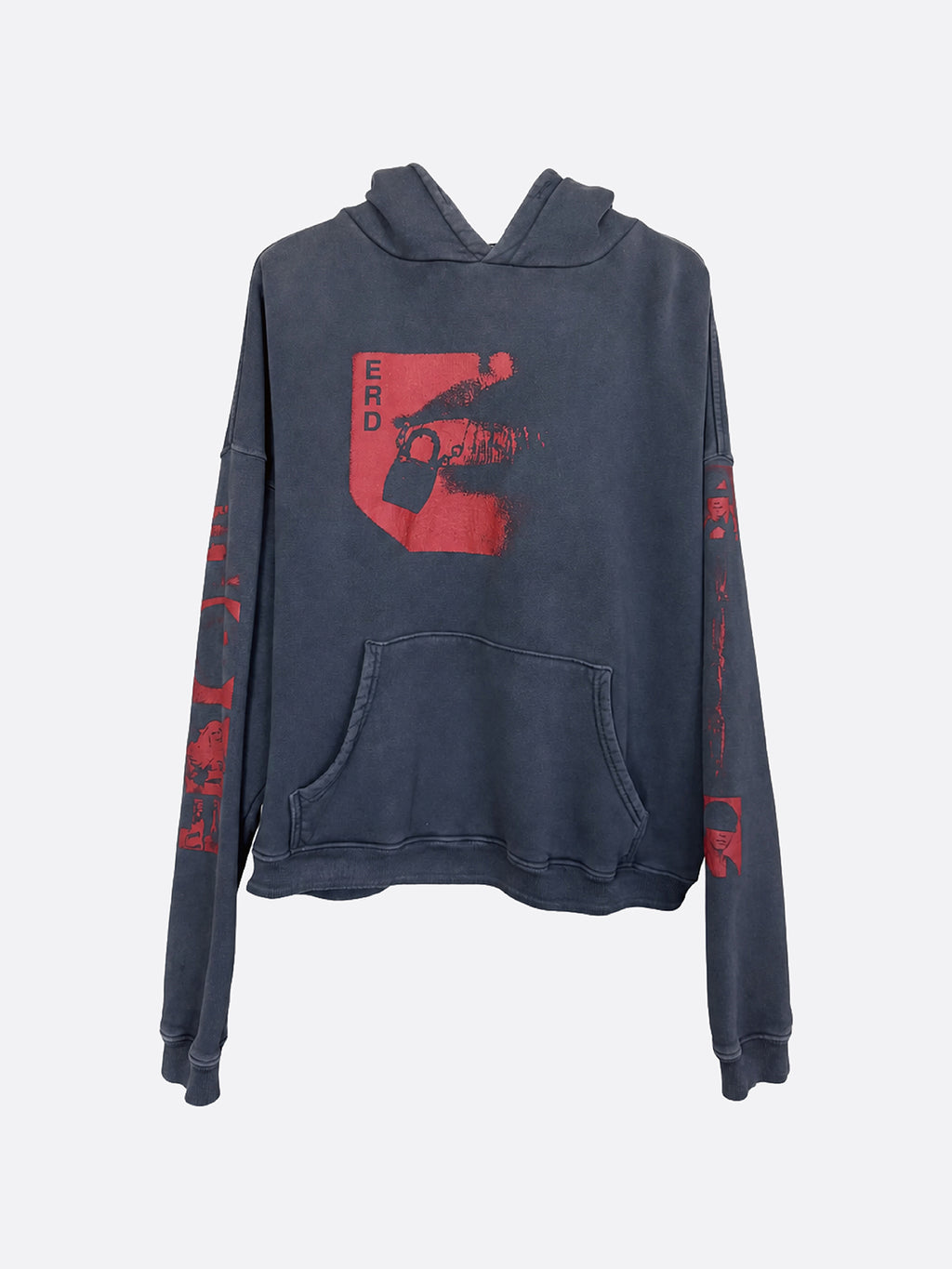Lips Printed Hoodie