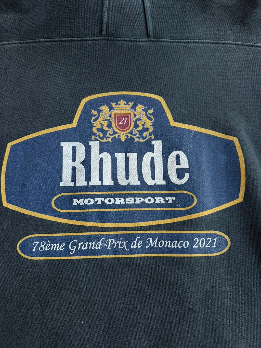Racing Crest Motorsport Grand Prix De Monaco Hoodie