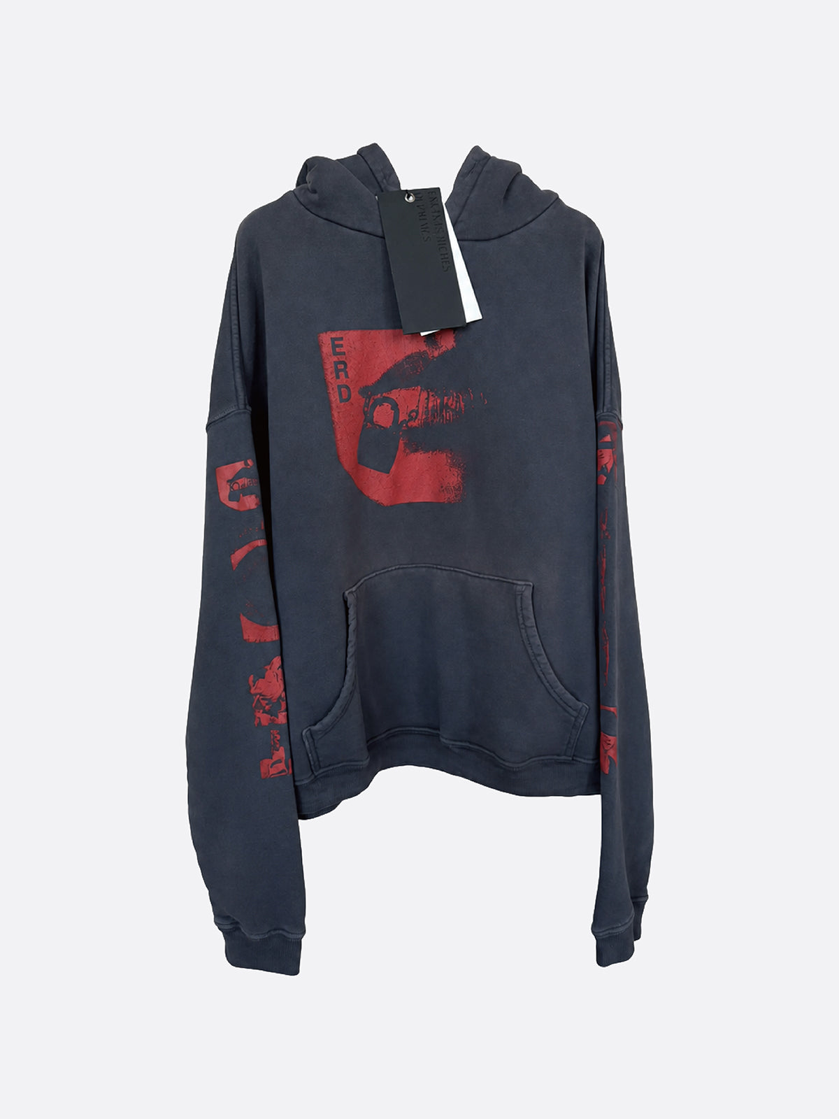 Lips Printed Hoodie