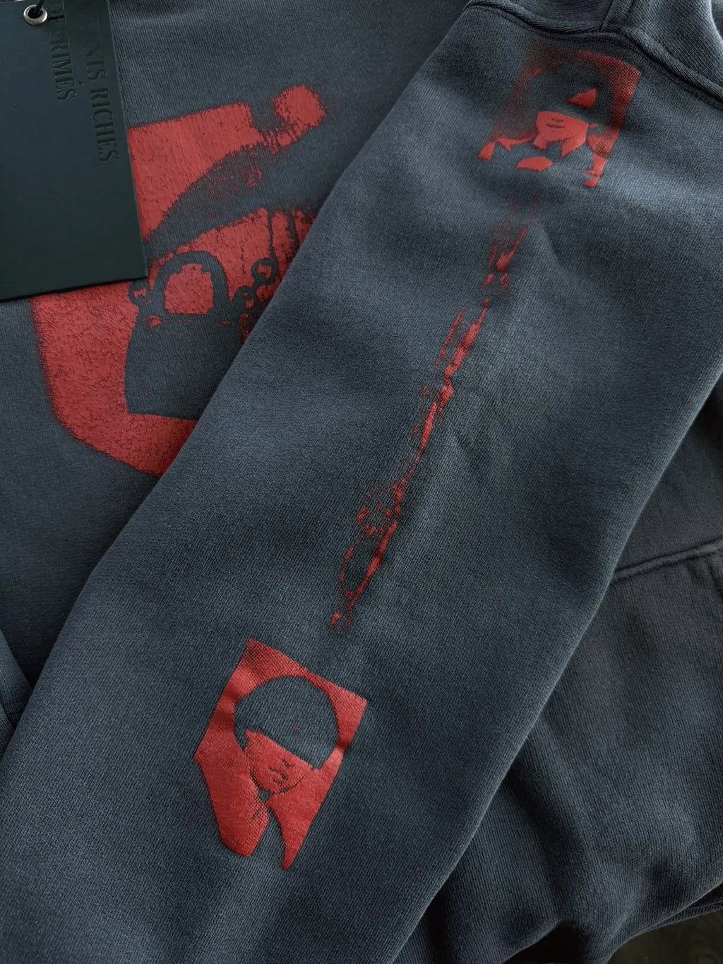 Lips Printed Hoodie