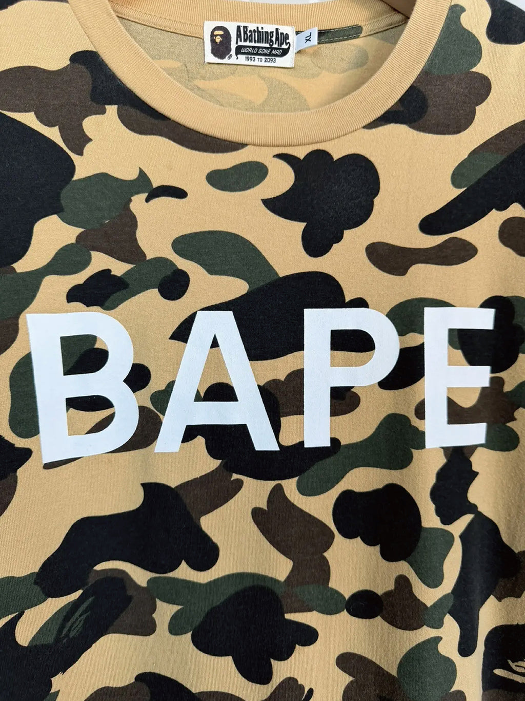 Yellow Camo Tee T-Shirt