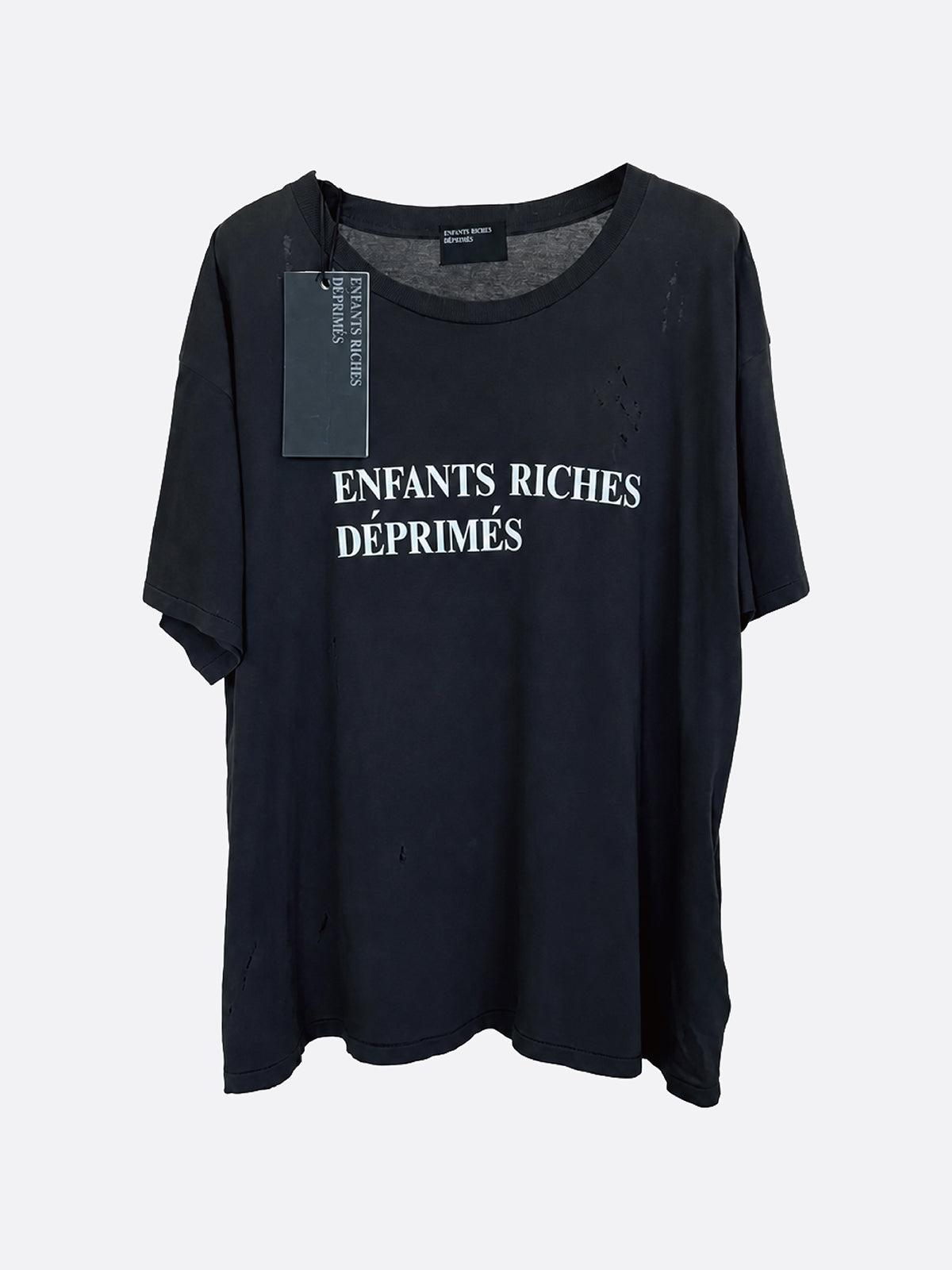 Distressed Classic Logo T-Shirt Tee