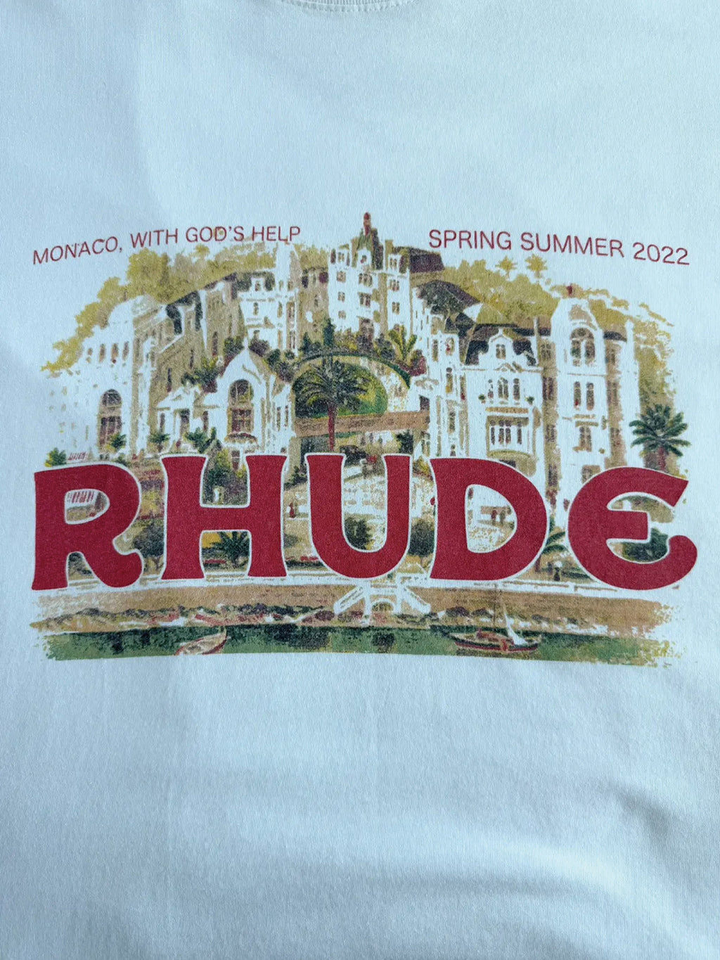 Monaco With God's Help City Tee T-Shirt