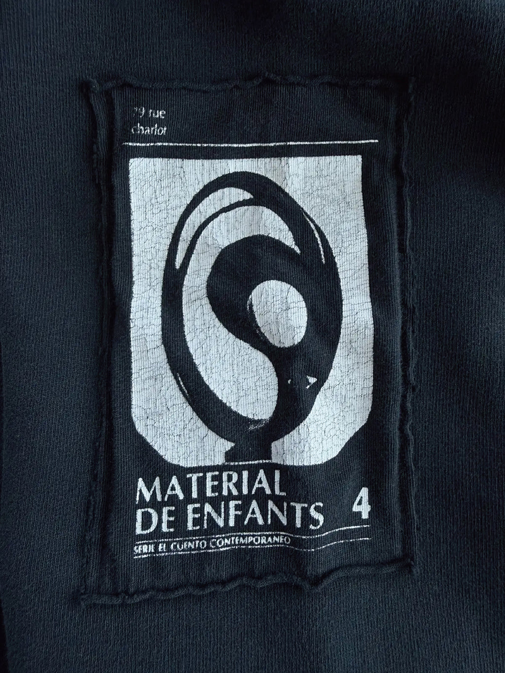 Gas Mask Patchwork Zip Up Hoodie