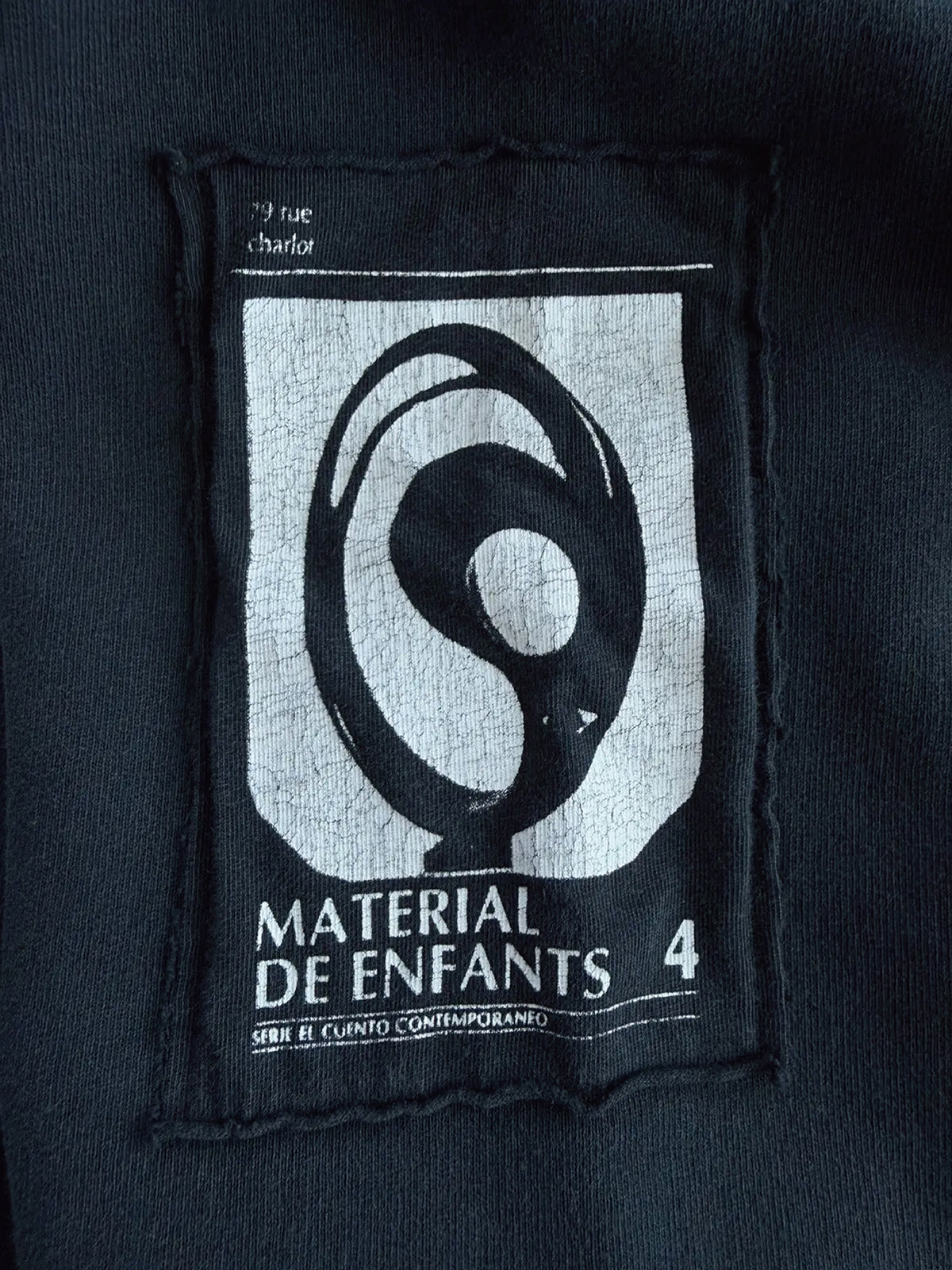 Gas Mask Patchwork Zip Up Hoodie