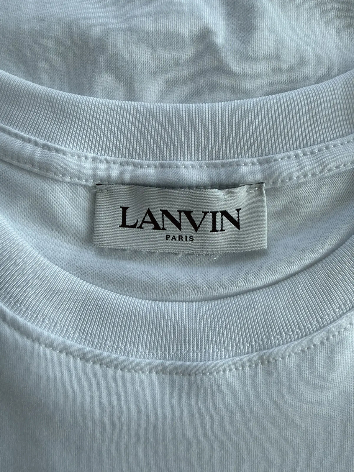 Lanvin Logo Print Tee T-Shirt