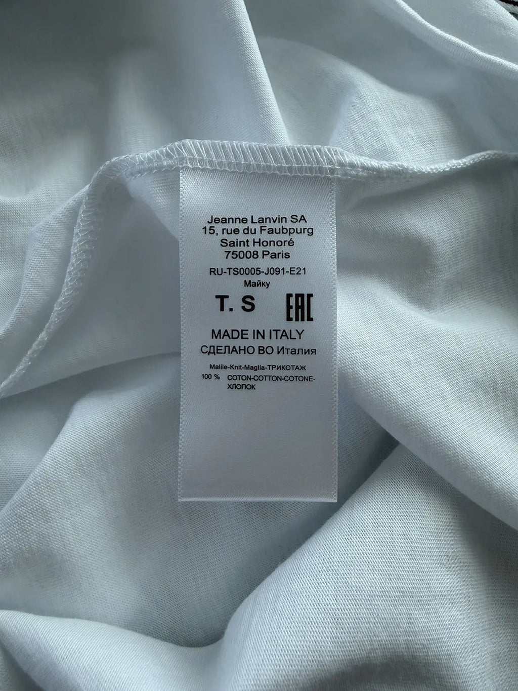 Lanvin Logo Print Tee T-Shirt