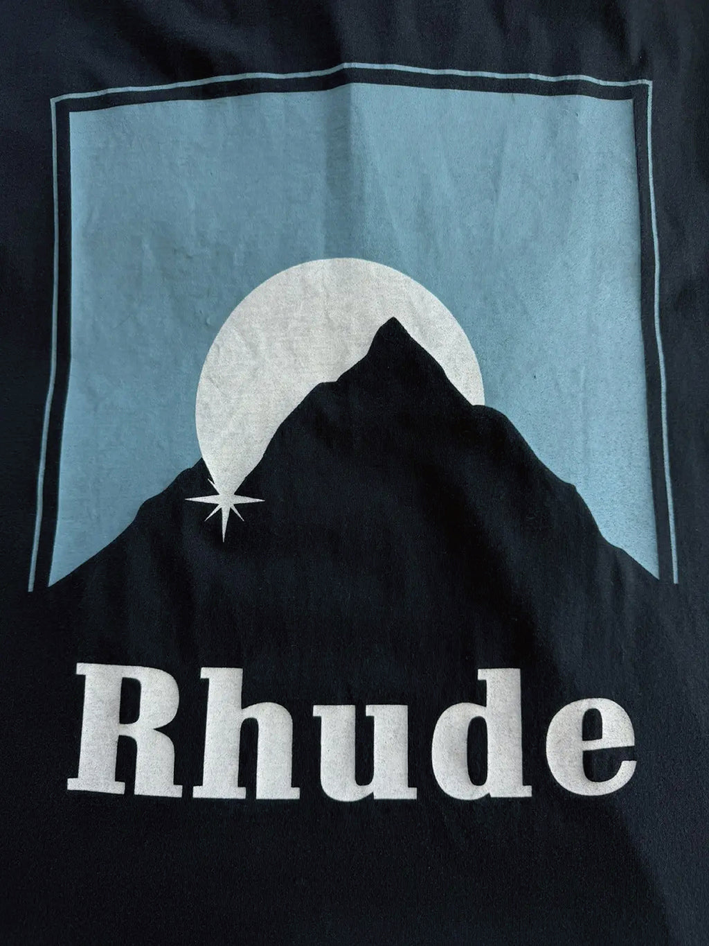 Rhude Blue Moonlight Mountain Tee T-Shirt