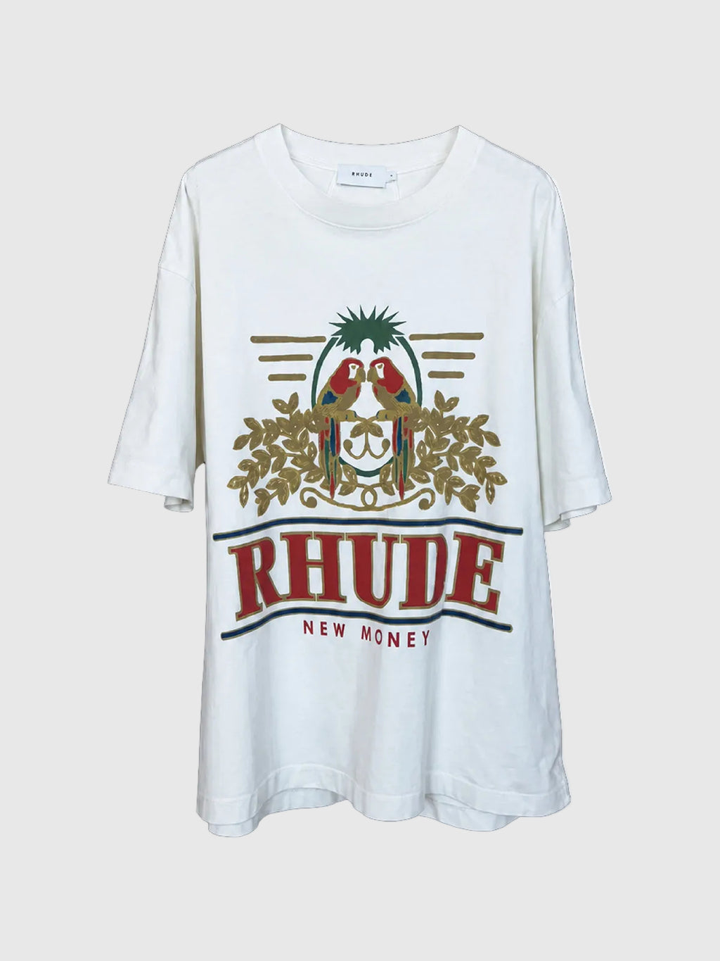 Rhude New Money Parakeet Tee T-Shirt