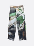 Canvas Work Pant Baja Print Carpenter - Rare Piece