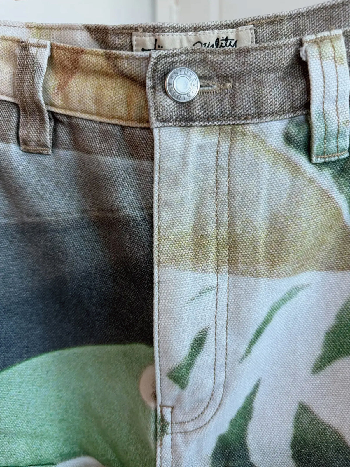 Canvas Work Pant Baja Print Carpenter - Rare Piece