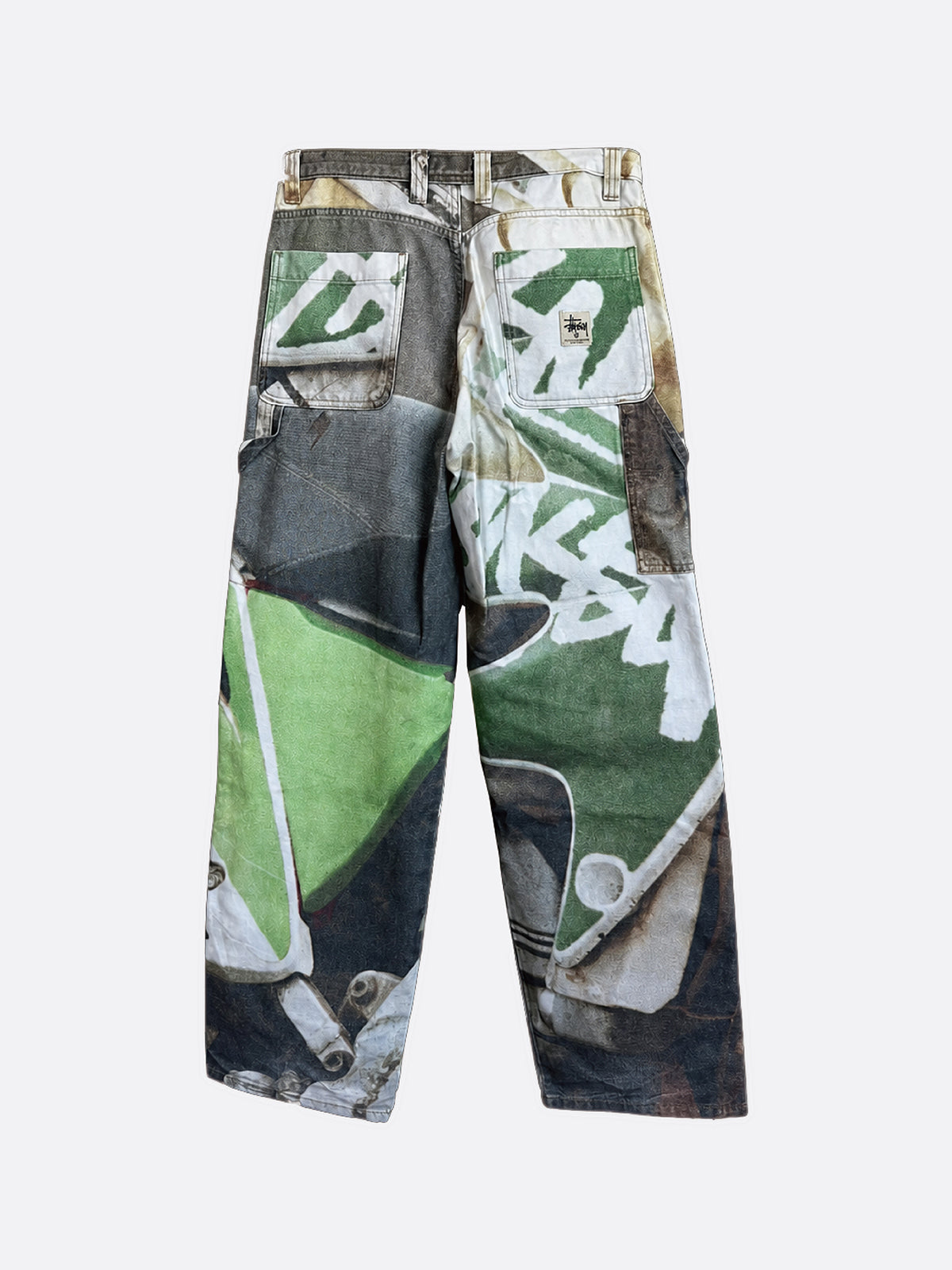 Canvas Work Pant Baja Print Carpenter - Rare Piece