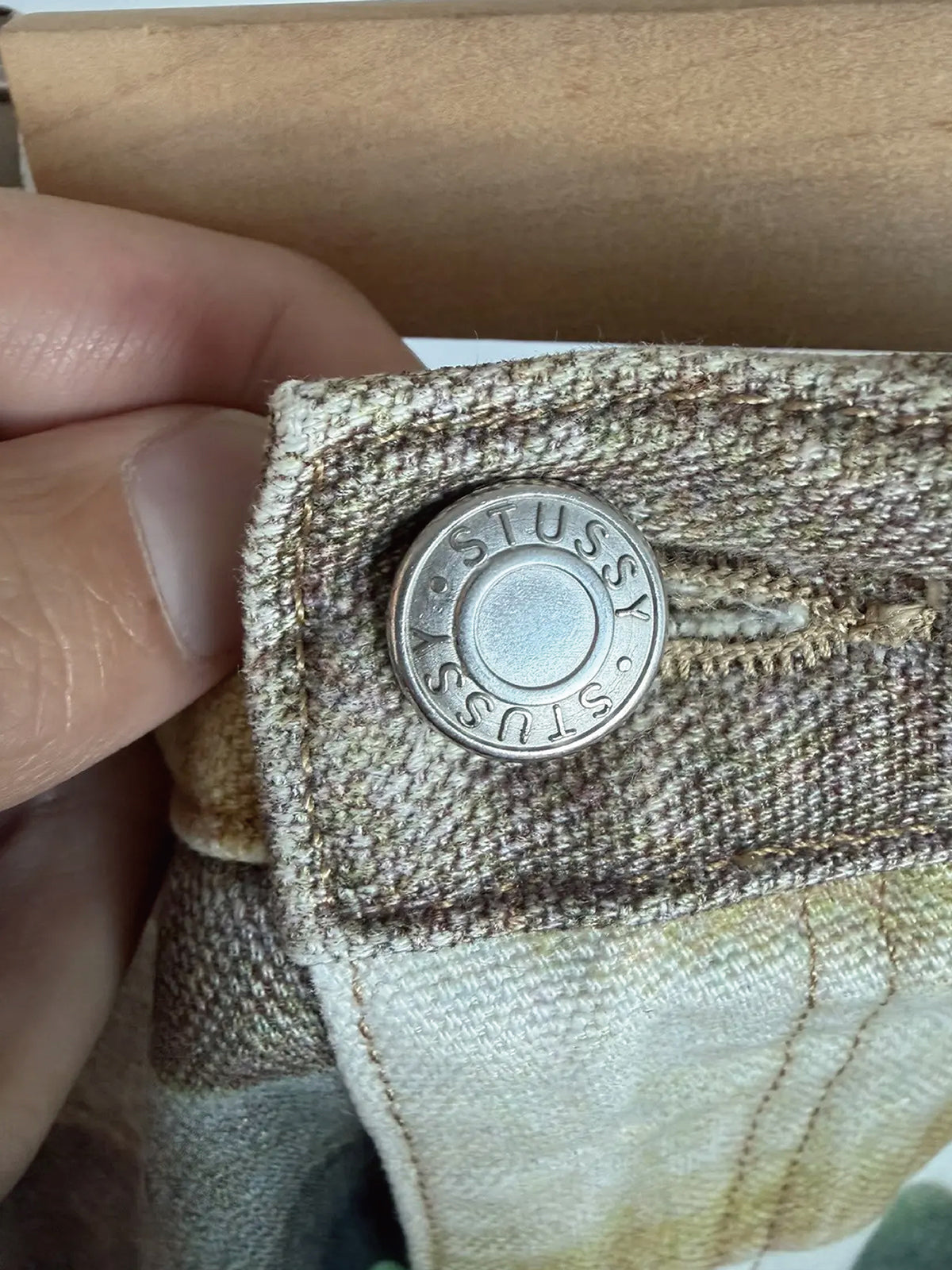 Canvas Work Pant Baja Print Carpenter - Rare Piece
